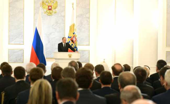 Послание президента Российской Федерации В.В. Путина Федеральному собранию